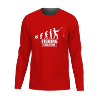 Fishing Evolution Men Long Sleeve Shirt